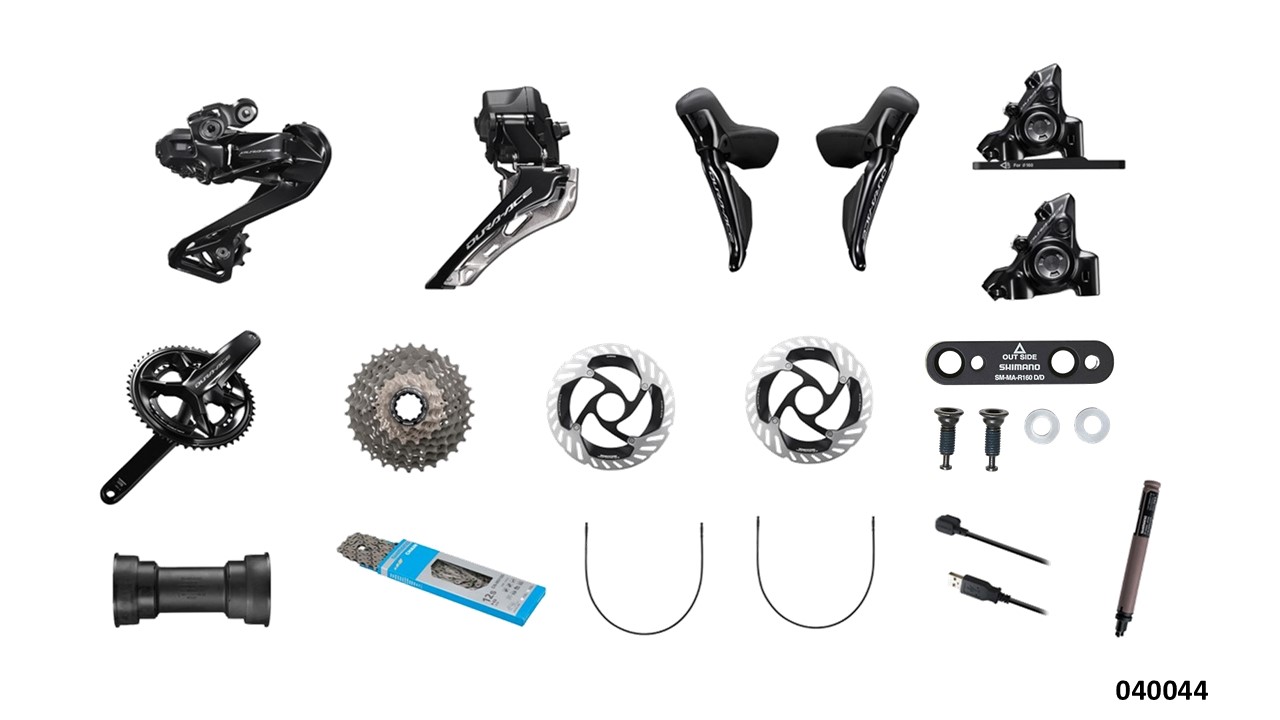 GRUPO DURA ACE DI2 12 VEL DISCO 54/40T 30T SHIMANO