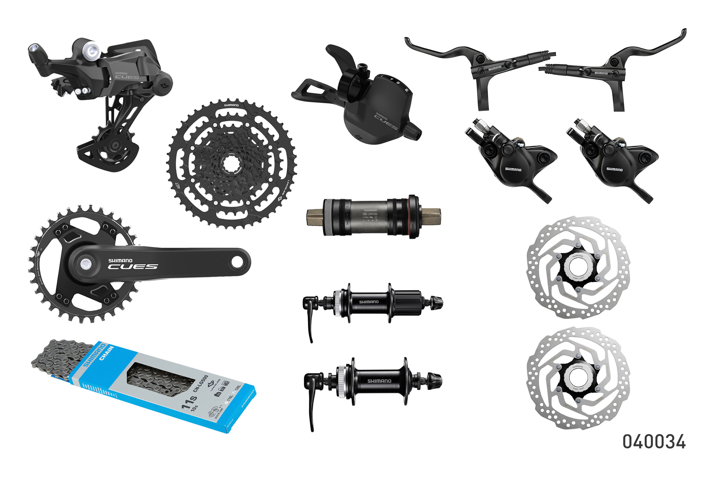 GRUPO CUES 32T 11-46T 1X9V SHIMANO