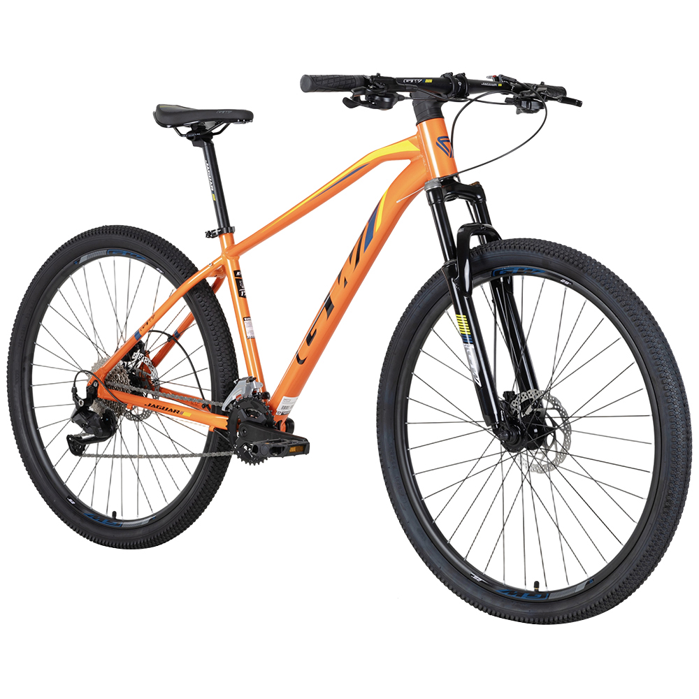 BICICLETA MTB 29P 2X9VEL JAGUAR ALUMINIO GW NARANJA BR-AZUL BR-VEDE MANZANA BR