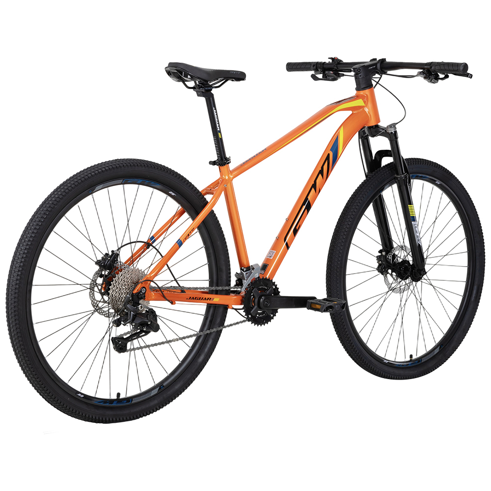 BICICLETA MTB 29P 2X9VEL JAGUAR ALUMINIO GW NARANJA BR-AZUL BR-VEDE MANZANA BR